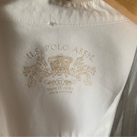 U.S. Polo Assn. White Cotton Shirt - Picture 4 of 7